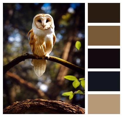 Owl Bird Golden Owl Image